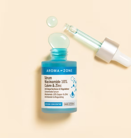 Sérum concentré Niacinamide 10%, Cuivre & Zinc