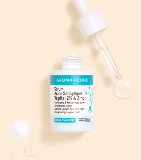 Aromazone- Sérum acide salicylique végétal 2% & zinc