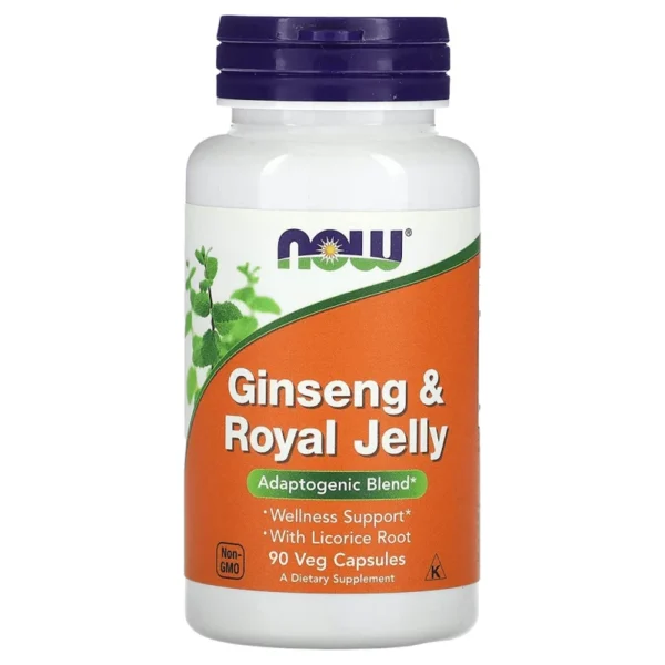 NOW FOODS – Ginseng & Royal Jelly 90 Capsules